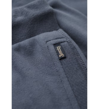 Superdry Jogger hlače z logotipom Essential navy
