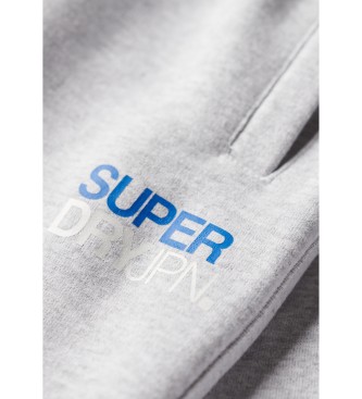Superdry Sportswear Logo-Jogger-Hose grau