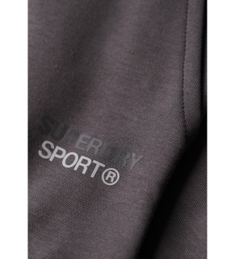 Superdry Spodnie Jogger Sport Tech w kolorze szarym
