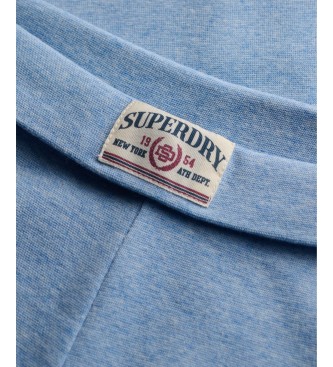 Superdry Pantalone Jogger ESS Fold Over blu