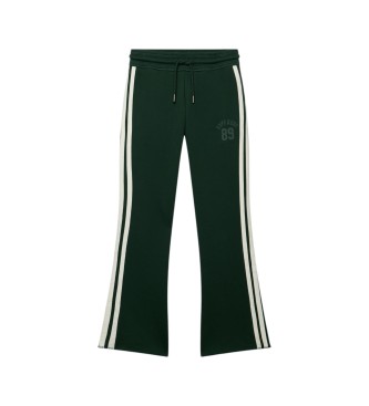 Superdry Hla?e Jogger ESS Stripe Flare zelene