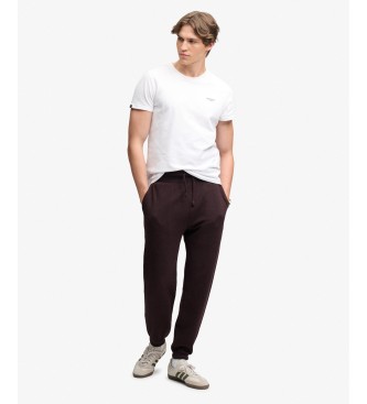 Superdry Jogginghose Essential Company Logo bordeaux