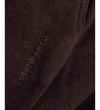 Superdry Jogginghose Essential Company Logo bordeaux