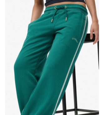 Superdry Pantalon Jogger Essential Logo Straight vert