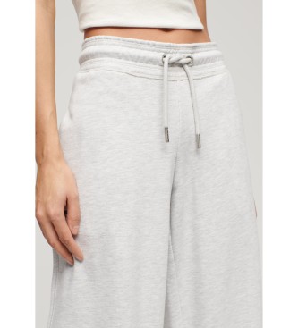 Superdry Pantalon de jogging droit avec logo Essential grey