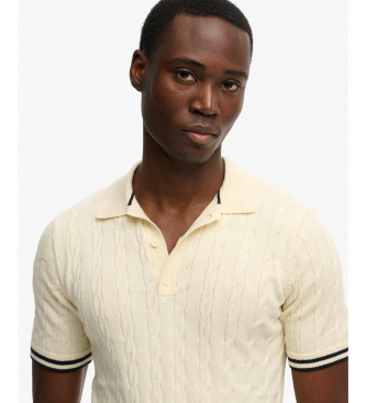 Superdry Texture beige polotr�ja