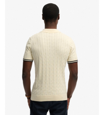 Superdry Texture beige polotr�ja