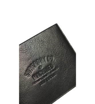 Superdry Leather wallet Goods black