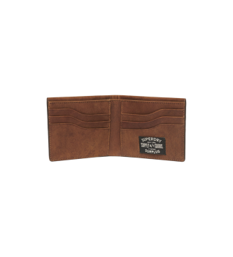 Superdry Portafoglio in pelle Brown Goods