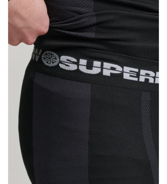 Superdry Roupa interior sem costuras preta