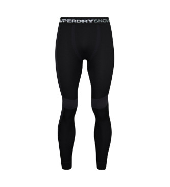 Superdry Legging interior sin costuras negro