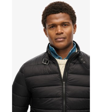 Superdry Lightweight quilted jacket  black