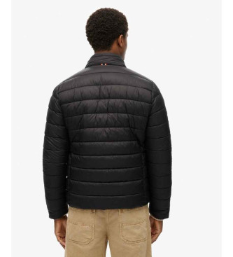 Superdry Lightweight quilted jacket  black