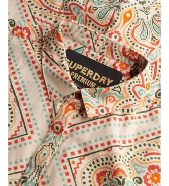 Superdry Jurk Matera beige