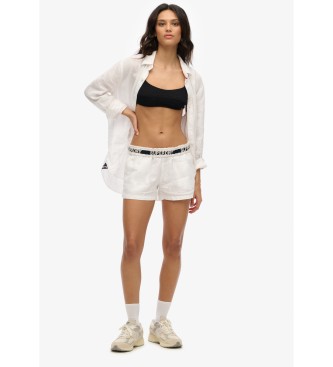 Superdry Short Draw blanco