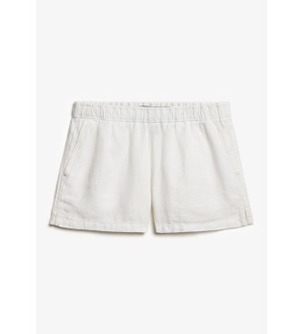 Superdry Short Draw blanco
