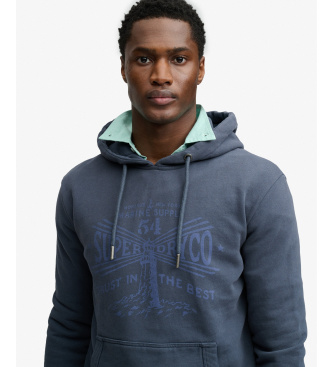 Superdry Lo-Fi Dockside marine sweatshirt