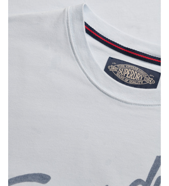 Superdry Majica Lo-fi Dockside modra