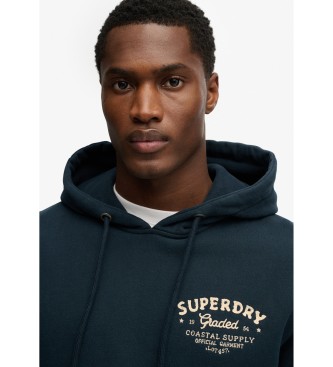 Superdry Bluza Lo-Fi Dockside w kolorze granatowym