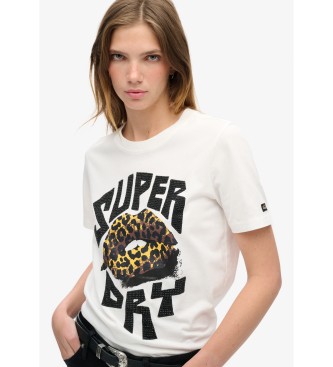 Superdry Lo-Fi Punk T-shirt wei