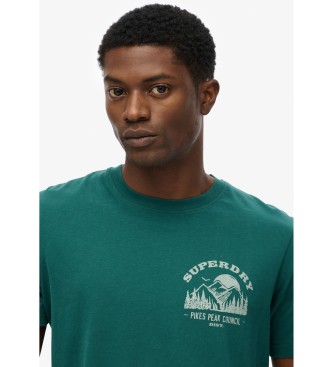 Superdry T-shirt Lo Fi Outdoors verde