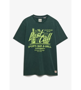 Superdry Lokales Business-T-Shirt gr�n