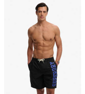 Superdry Swimwear Logo 19 black