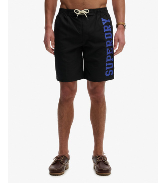 Superdry Swimwear Logo 19 black