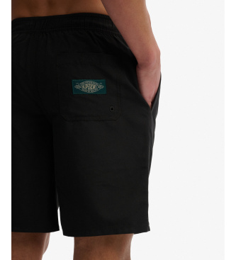 Superdry Swimwear Logo 19 black