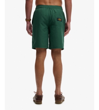 Superdry Logo 19 Boardshort gr�n
