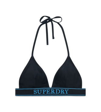 Superdry Triangulär bikini Logo marin