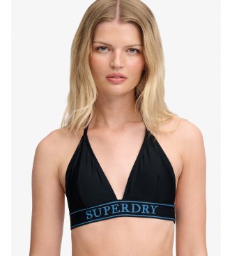Superdry Triangulär bikini Logo marin