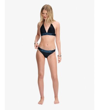 Superdry Triangulär bikini Logo marin