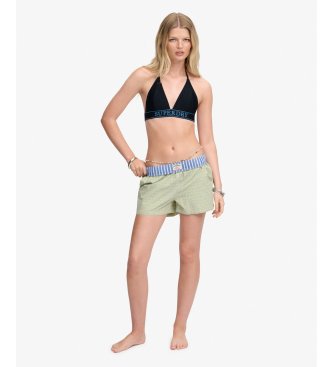 Superdry Triangulär bikini Logo marin