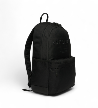 Superdry Mochila Logo Montana negro