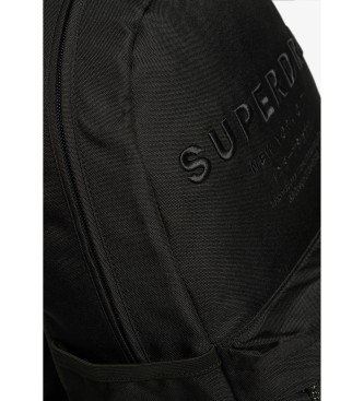 Superdry Mochila Logo Montana negro