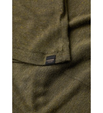 Superdry Long Sleeve V Neck T-shirt green