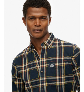 Superdry Camisa Lumberjack azul-marinho