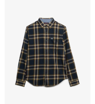 Superdry Camisa Lumberjack azul-marinho