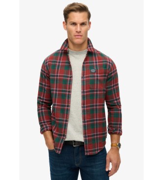 Superdry Chemise de bcheron rouge