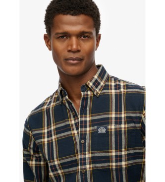 Superdry Granatowa koszula drwala