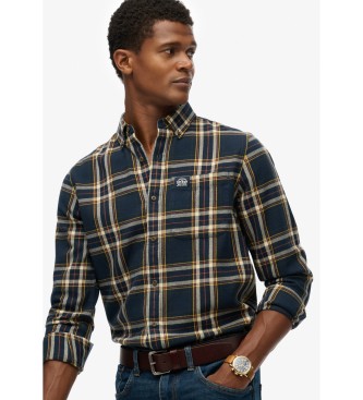 Superdry Granatowa koszula drwala