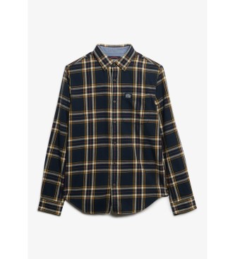Superdry Granatowa koszula drwala