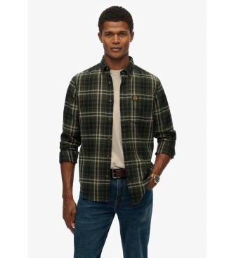 Superdry Zielona koszula drwala
