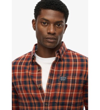 Superdry Koszula drwala w kolorze czerwonym