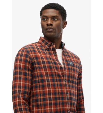 Superdry Koszula drwala w kolorze czerwonym