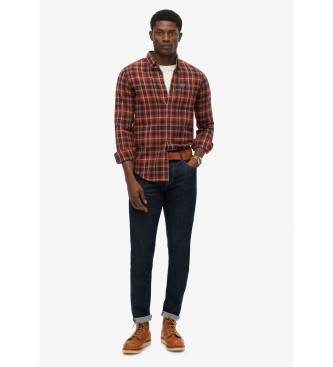 Superdry Koszula drwala w kolorze czerwonym