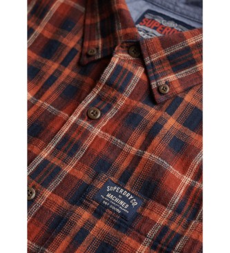 Superdry Koszula drwala w kolorze czerwonym