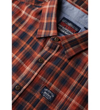 Superdry Koszula drwala w kolorze czerwonym