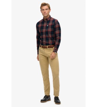 Superdry Camisa Lumberjack azul-marinho